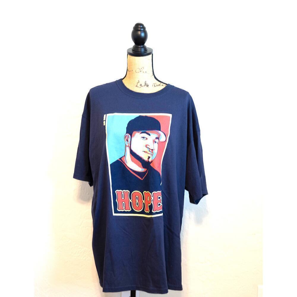 Anvil David Ortiz Big Papi Hope Short Sleeve 2X Shirt